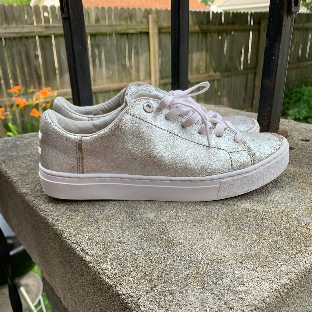 Toms Silver Sneakers